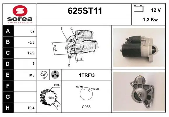 625ST11 Startcar