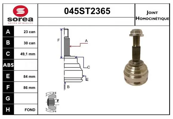 045ST2365 Startcar