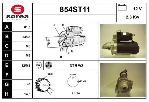 854ST11 Startcar