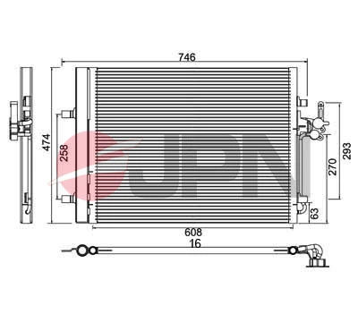 Comprar BC645 Magneti Marelli Condensador de aire acondicionado