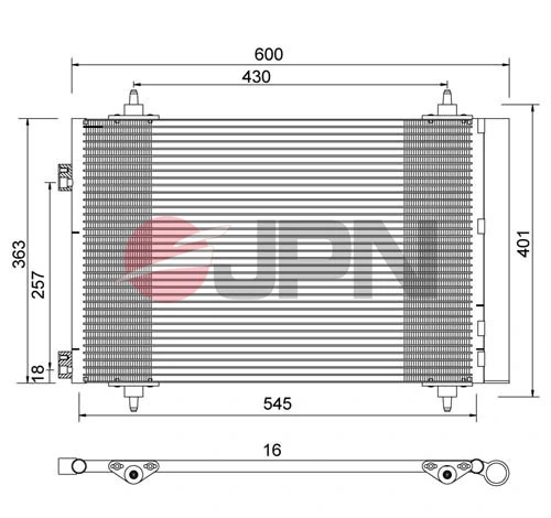 Aire acondicionado capacitor Peugeot 408 RUSSIA sedán (2010 - 2026) precio, desde 82,58 EUR