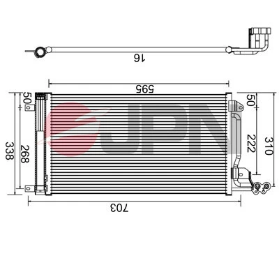 Comprar 1618099680 Peugeot/Citroen Condensador de aire acondicionado