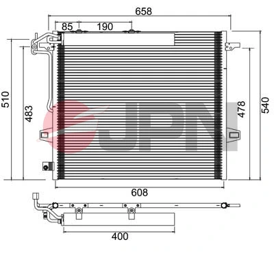 Comprar Condensador de aire acondicionado ML/GLE  W164