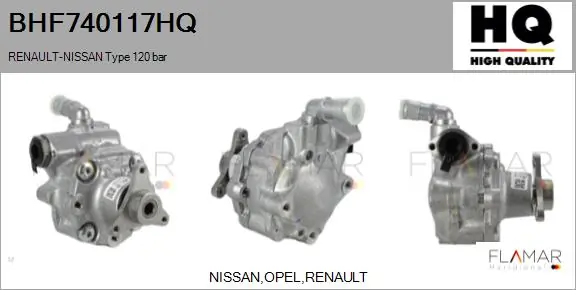 BHF740117HQ Flamar