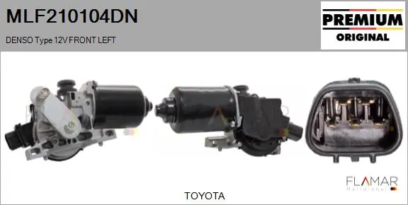 Motor del limpiaparabrisas Toyota Corolla VERSO monovolumen (R10) (2004 - 2009) precio, desde 37,75 EUR