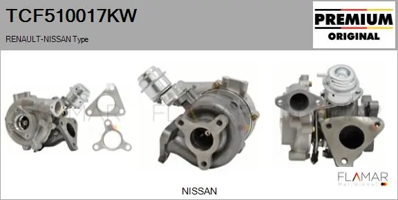 TCF510017KW Flamar