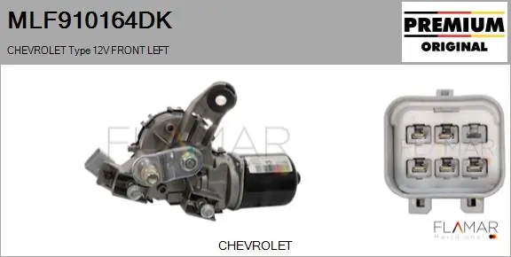 Motor del limpiaparabrisas Chevrolet Aveo III sedán (T300) (2011 - 2020) precio, desde 65,34 EUR