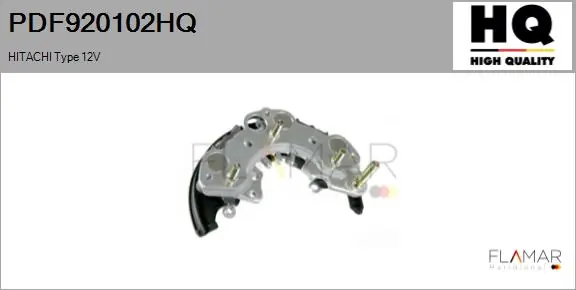 Alternador Diodo Puente Rectificador Unipoint REC691