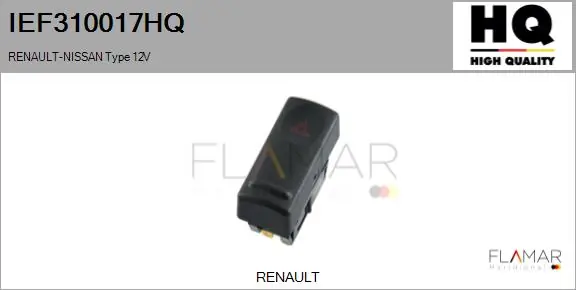 Interruptor warning Renault 19 II hatchback comprar en España