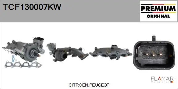 1613424680 Peugeot/Citroen Turbo para motor