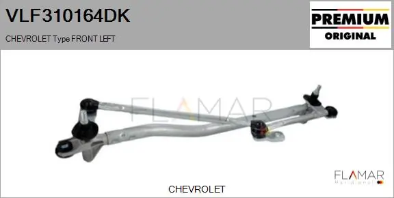 Comprar Varilla de limpiaparabrisas Chevrolet Cruze  J300