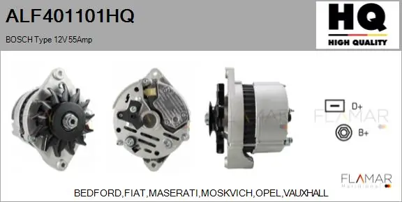 Alternador 1204220 General Motors