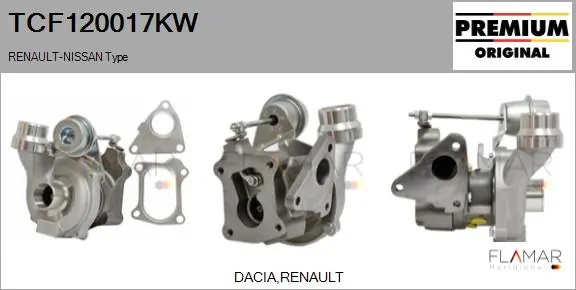 Turbo para Renault Scenic III (JZ0, JZ1)
