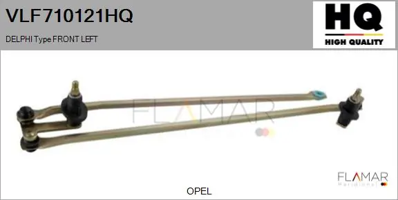 Varilla de limpiaparabrisas para Opel Corsa S83
