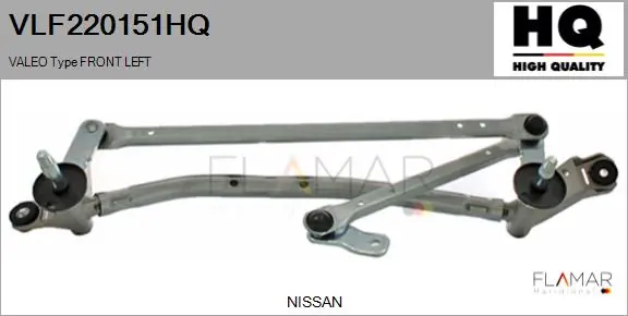 Comprar Varilla de limpiaparabrisas Nissan Qashqai I J10