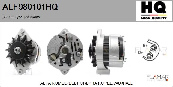 1204220 General Motors Alternador de coche