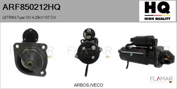 ARF850212HQ Flamar
