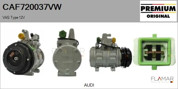 Comprar Compresor de aire acondicionado Audi 80  89, 89Q, 8A a bajo precio