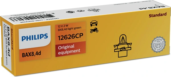 12626CP Philips Lámpara del tablero de instrumentos