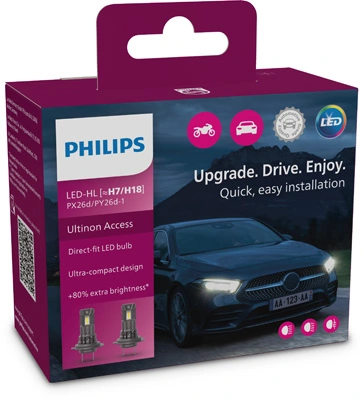 11972U2500CX Philips Juego de bombillas para faros