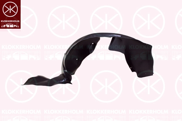 Guardabarros interior derecho, aleta delantera Volkswagen Tiguan 1 5N1, 5N2