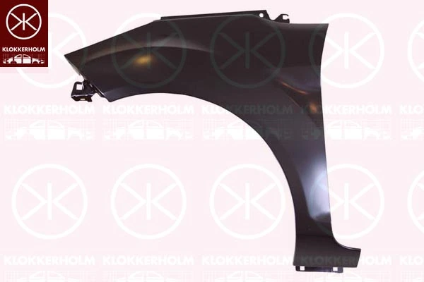 Aleta delantera izquierda para Ford Fiesta Mk6 CB1