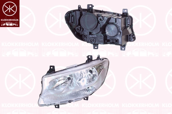 Luz derecha para Mercedes Sprinter III 3,5-t 907, 910