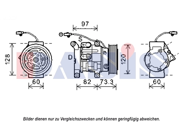 Compresor de ac para Toyota Hilux  (KUN25)