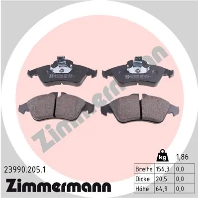 Pastillas freno delanteras Volkswagen LT II desde 27,78 €