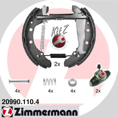 Zapatas de freno traseras para Volkswagen Passat  (32B)
