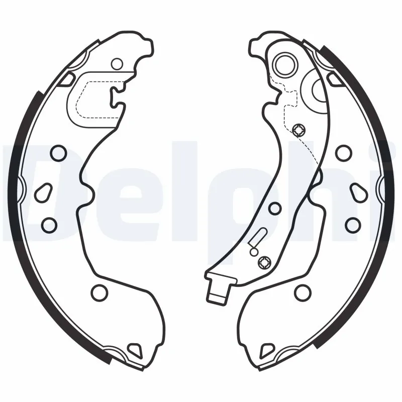 Zapatas de freno traseras Skoda Fabia IV (PJ3)