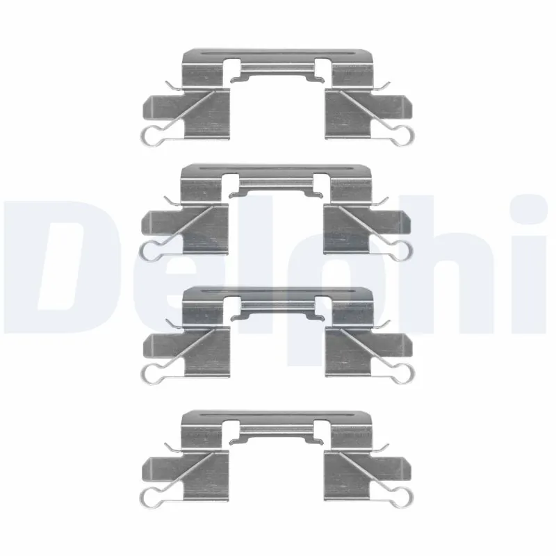 Comprar Juego de resortes de sujeción de pastillas de freno delanteras Nissan Navara D40 a bajo precio