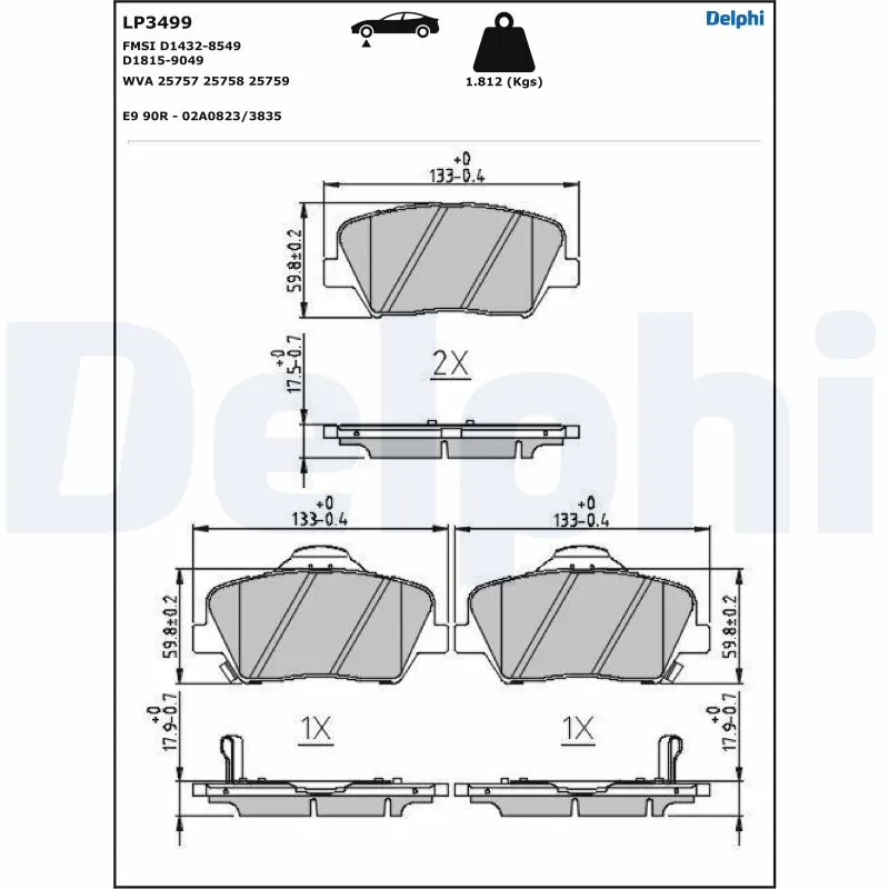 LP3499 Delphi