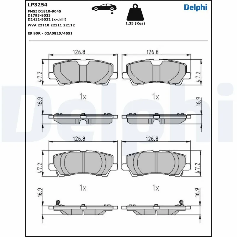 LP3254 Delphi