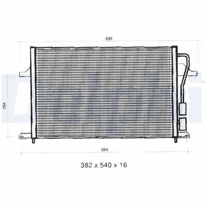 Aire acondicionado capacitor Ford Mondeo II sedán (BFP) (1996 - 2000) precio, desde 57,81 EUR