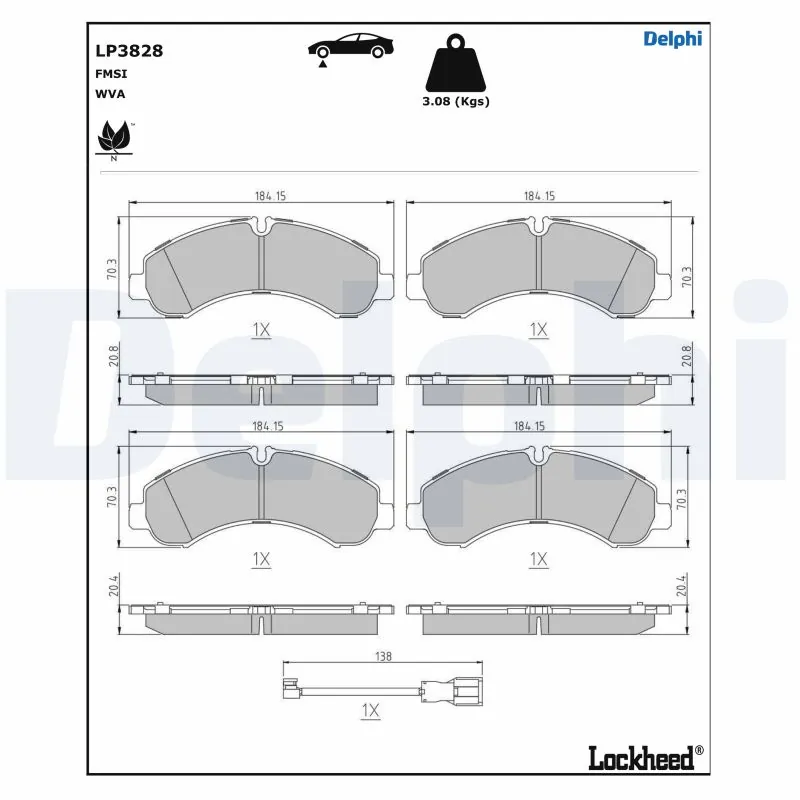 LP3828 Delphi
