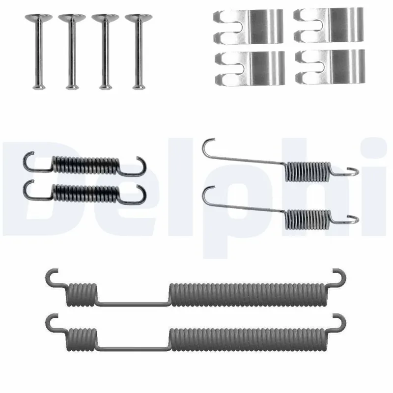 Kit de montaje de zapatas de freno traseras para Skoda Rapid NH3, NK3, NK6