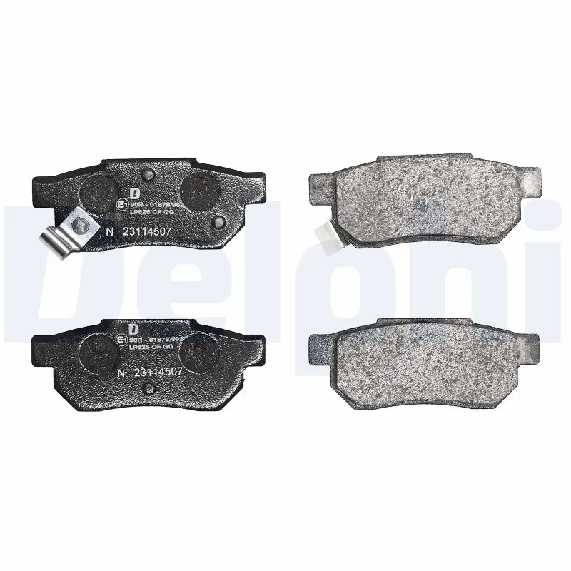 LP625 Delphi Pastillas freno traseras