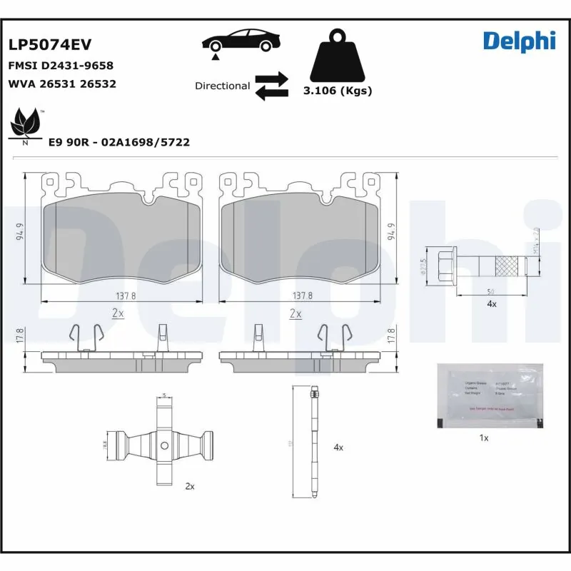 LP5074EV Delphi