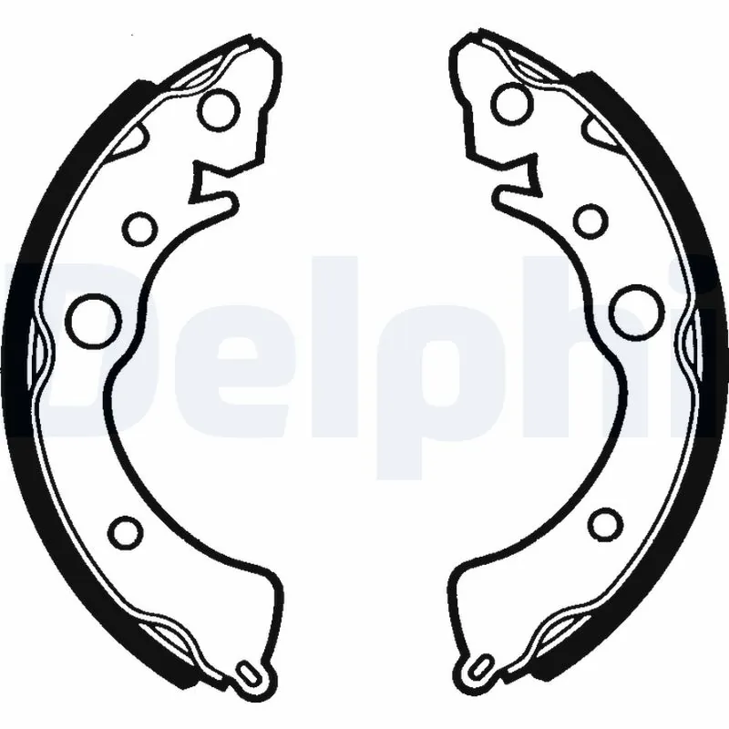 Zapatas de freno traseras para Honda Civic III (AL, AJ, AG, AH)