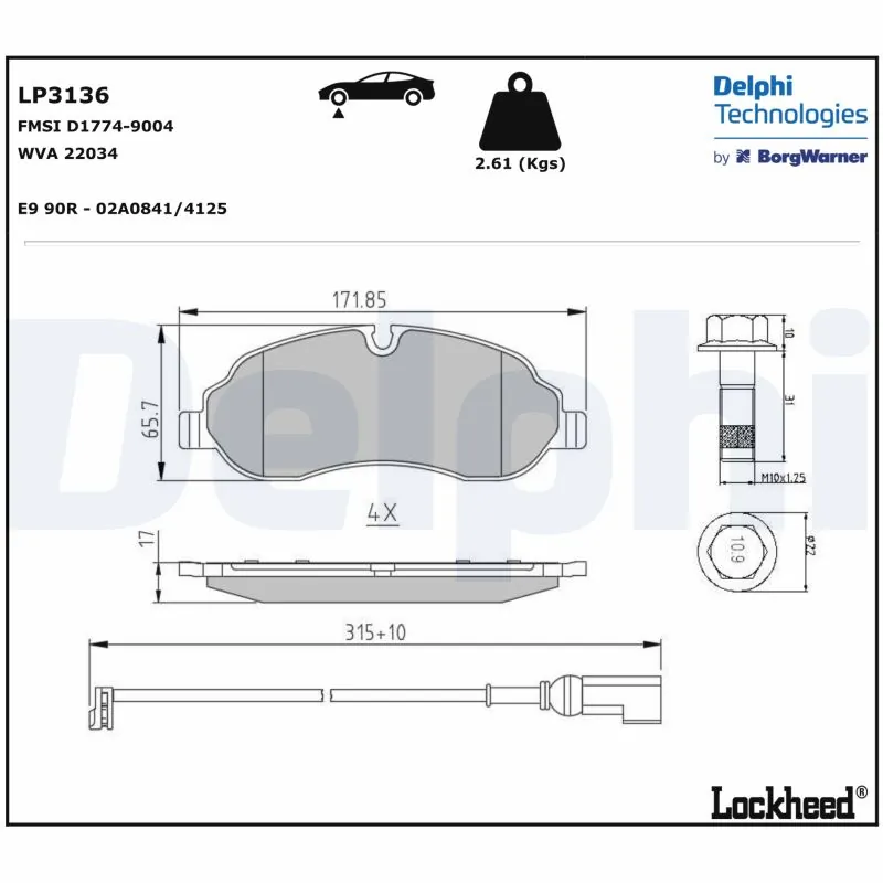 LP3136 Delphi