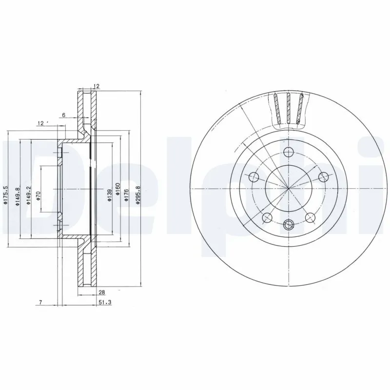 Comprar Freno de disco delantero Omega  25, 26, 27