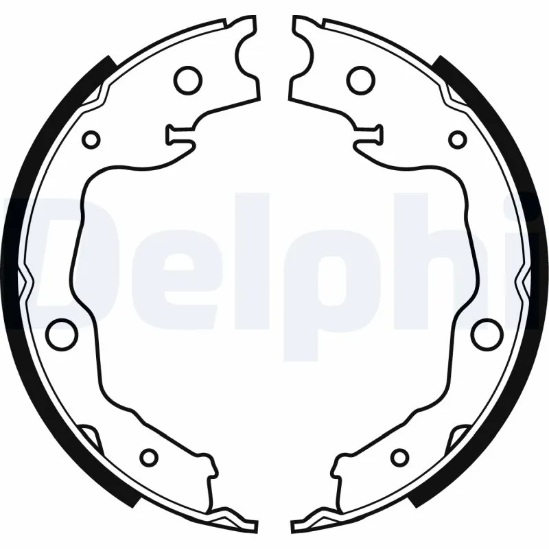 Juego de zapatas de frenos, freno de estacionamiento Nissan Tiida C11X