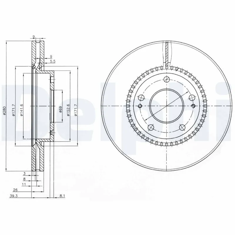 BG3861C Delphi