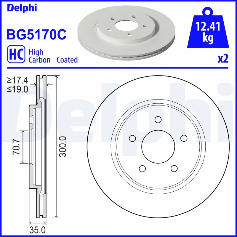 Comprar 18872 ABS Disco de freno trasero