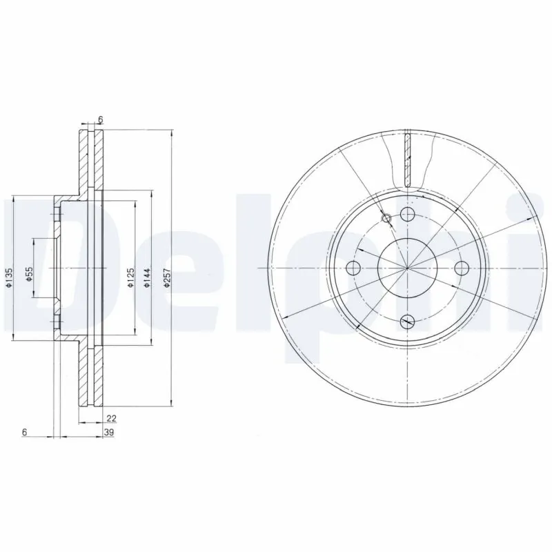 Frenos delanteros Ford Escort  desde 38,31 €