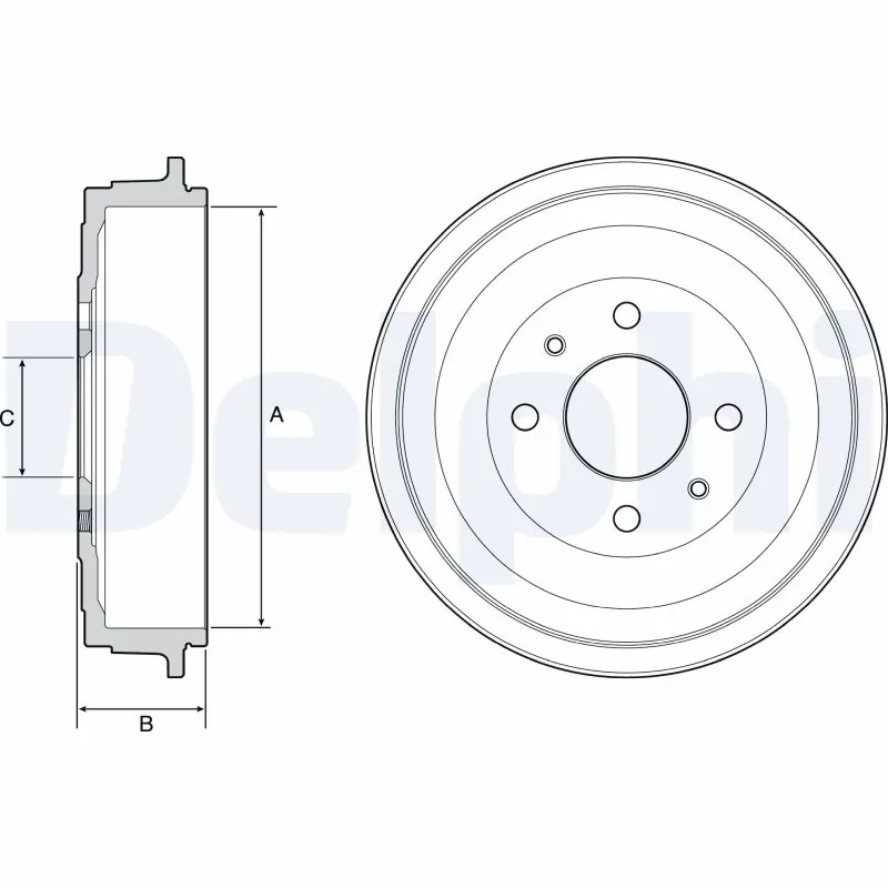 Comprar Tambor de freno trasero Qubo  225