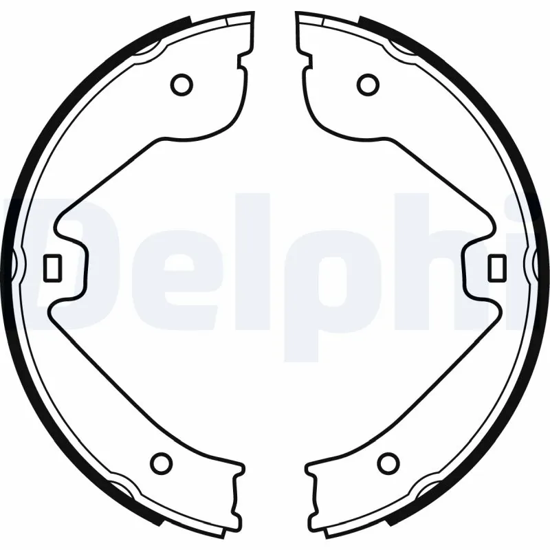 Zapatas de freno de mano para Mercedes ML/GLE W164