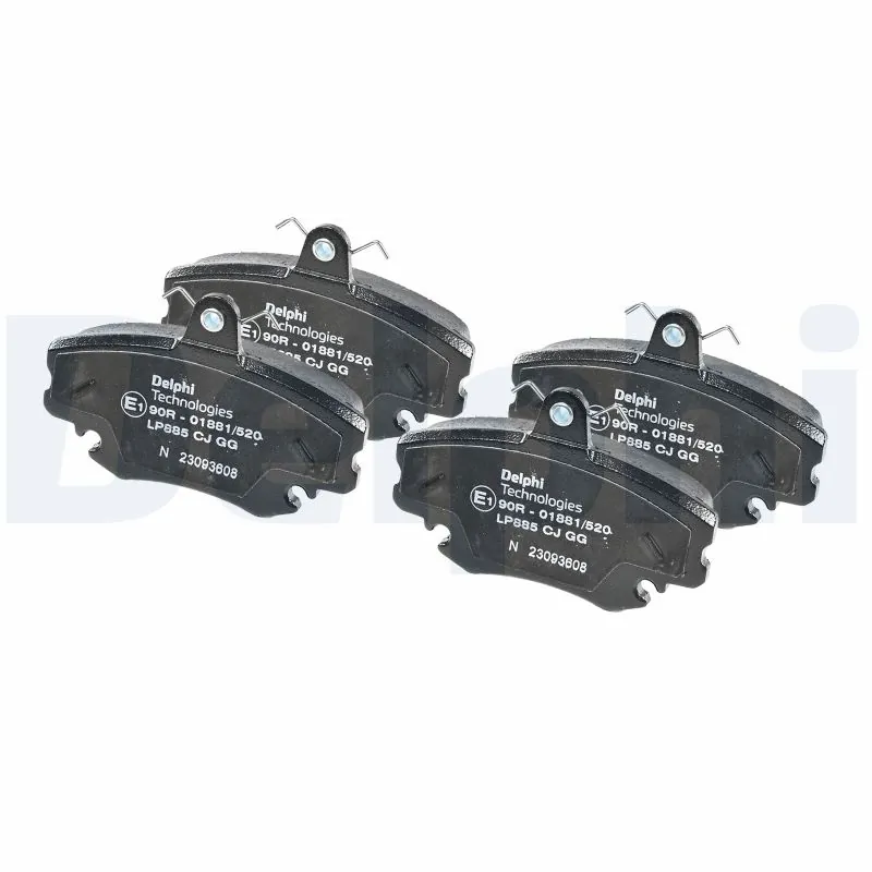 Pastillas freno delanteras Delphi LP885 precio, desde 19,42 EUR