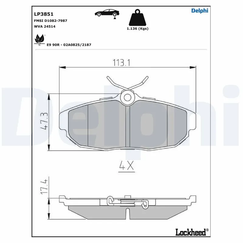 LP3851 Delphi